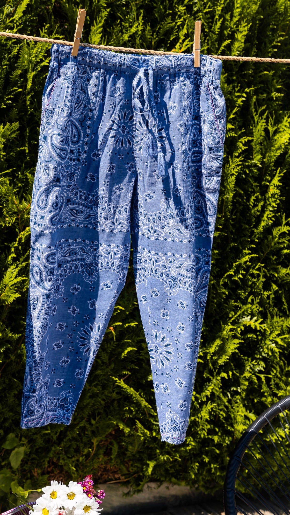 Pantalon Bandana Bleu - Catalina