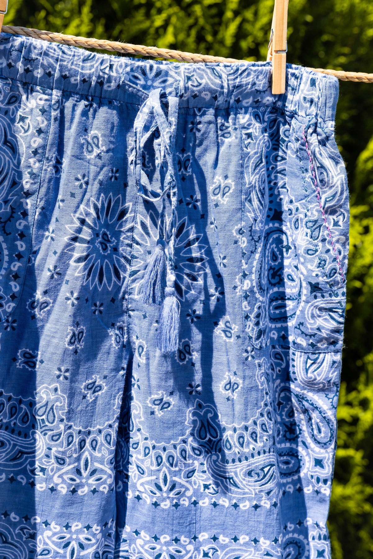 Pantalon Bandana Bleu - Catalina