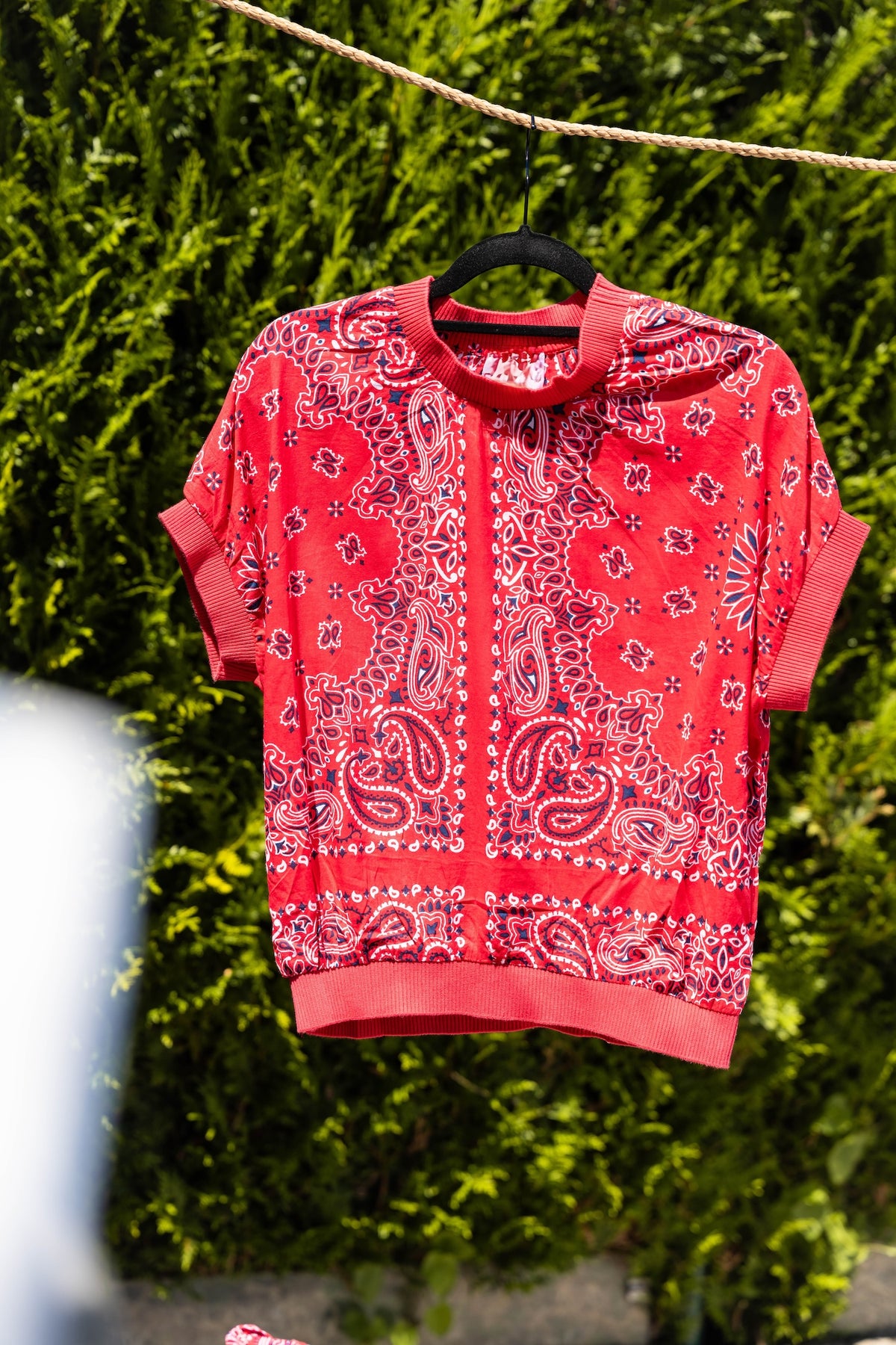 Tee Shirt Bandana Rouge - Caro