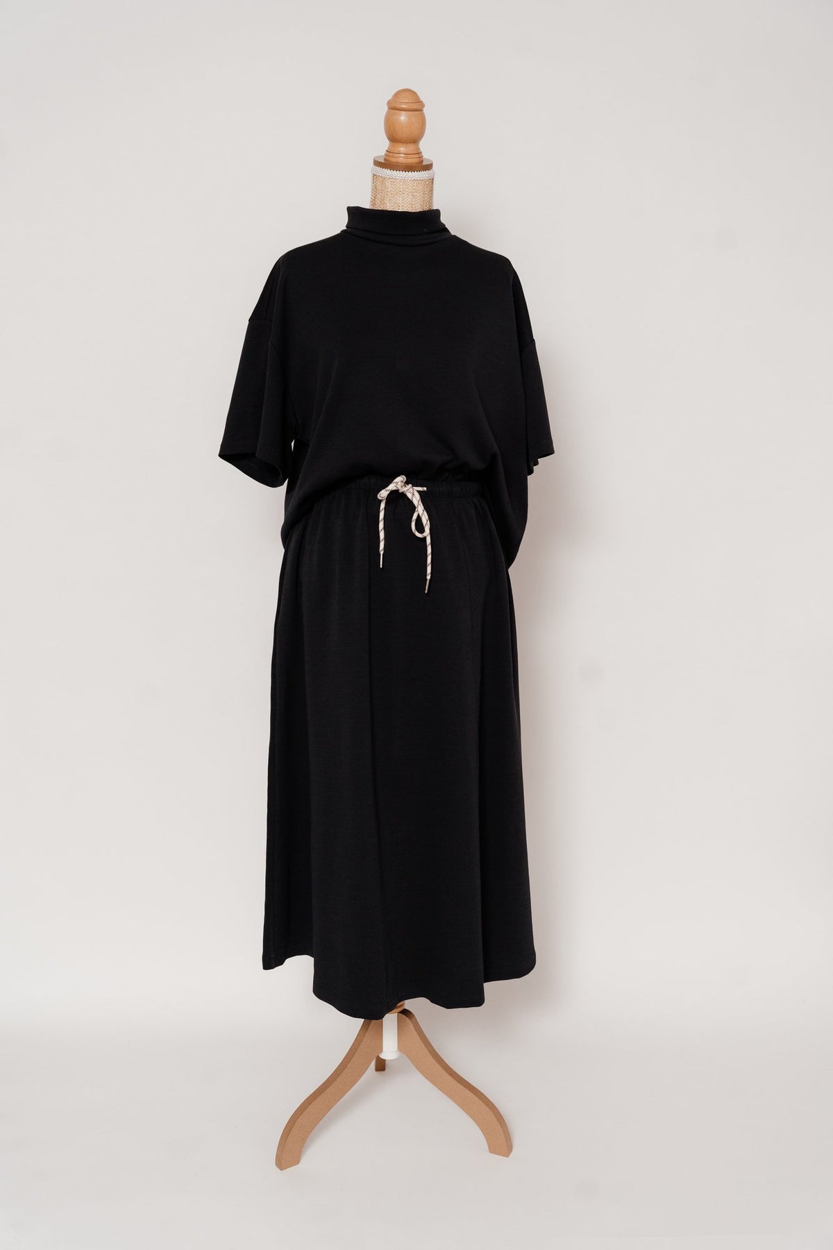 Ensemble Jupe + Tee-shirt Bleu Marine - Jeanne