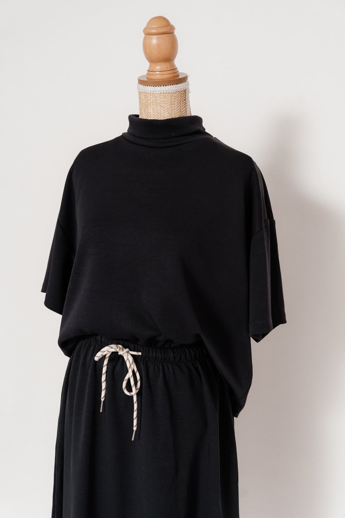 Ensemble Jupe + Tee-shirt Bleu Marine - Jeanne
