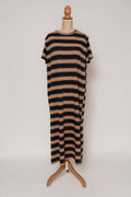 Robe T Shirt Camel/Marine - Nacre