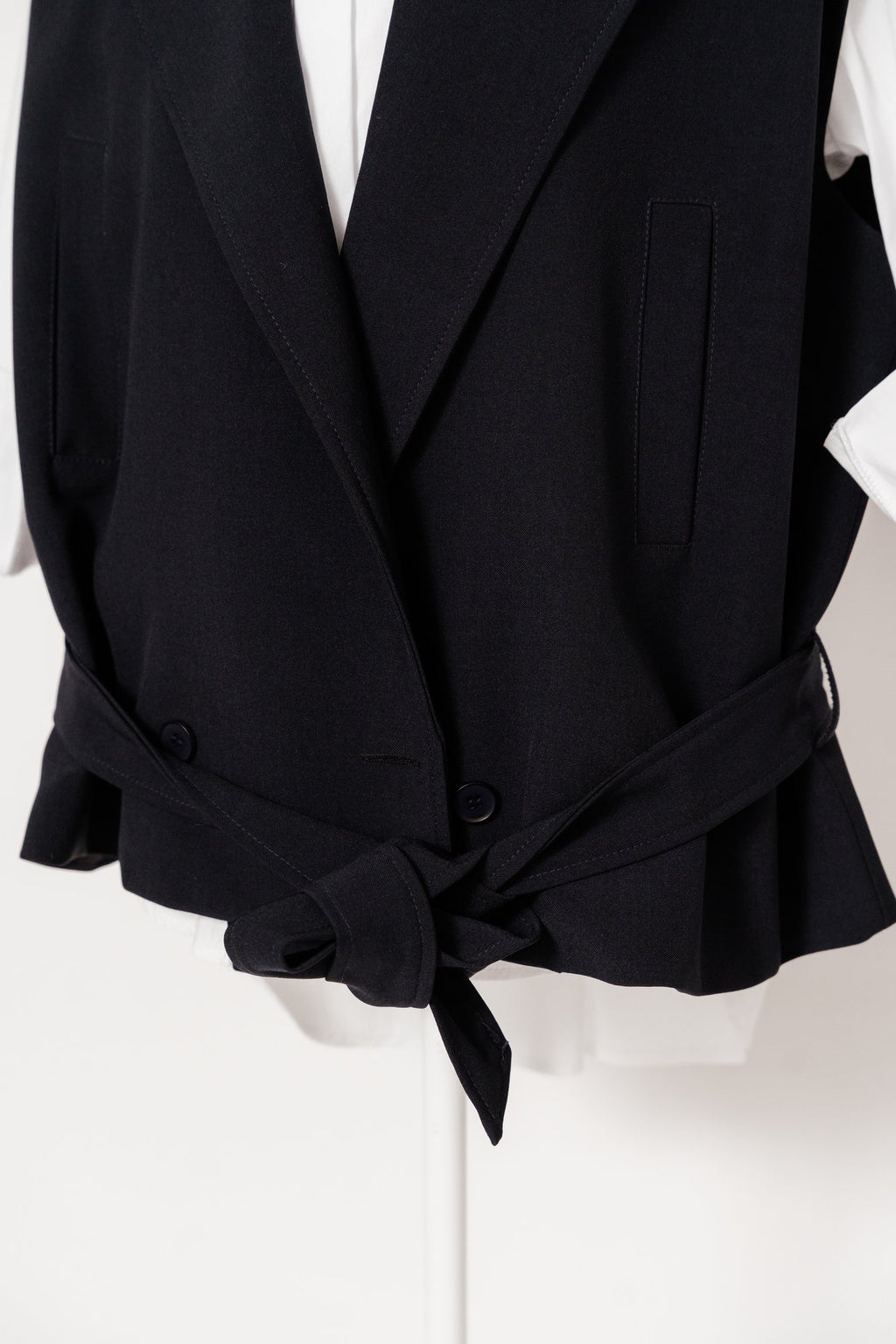 Veste Sans Manches Bleu Marine - Victoria